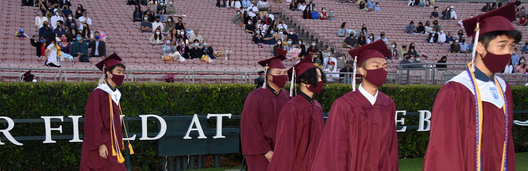 MKHS 2021 GRADUATES AT THE ROSE BOWL