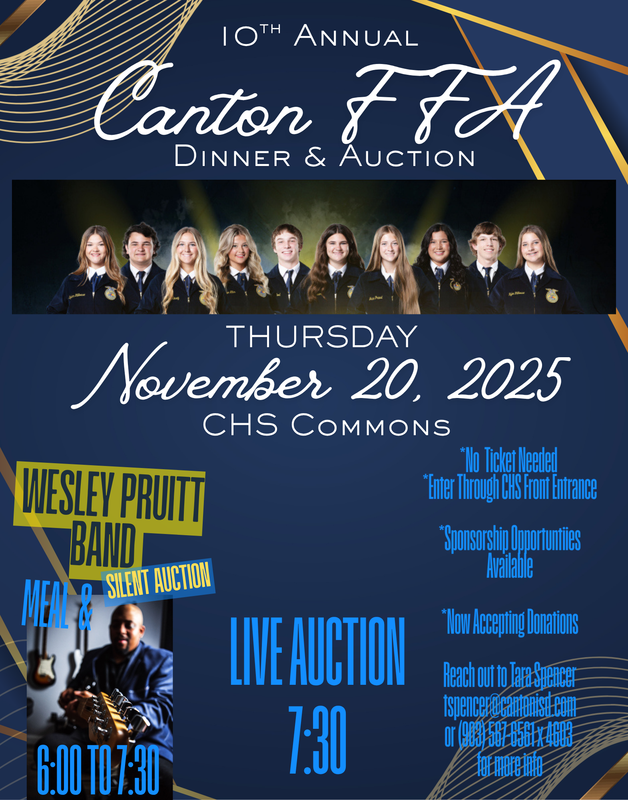 FFA Dinner and Auction Invitation