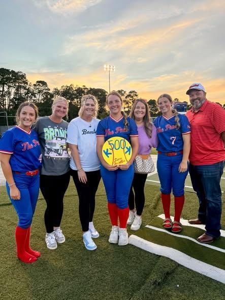 Congratulations to Bristol Jones on her 500th career strikeout in her sophomore season!