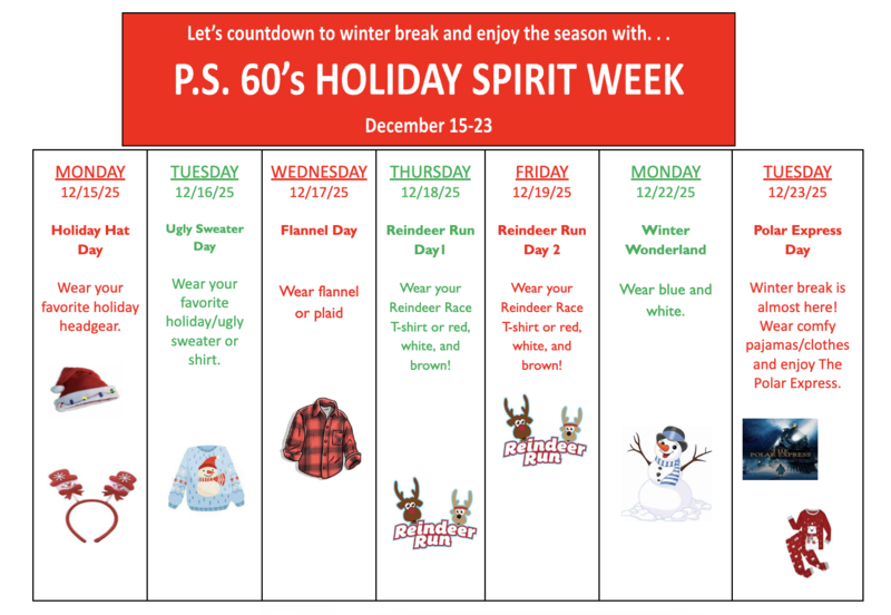 holiday spirit week