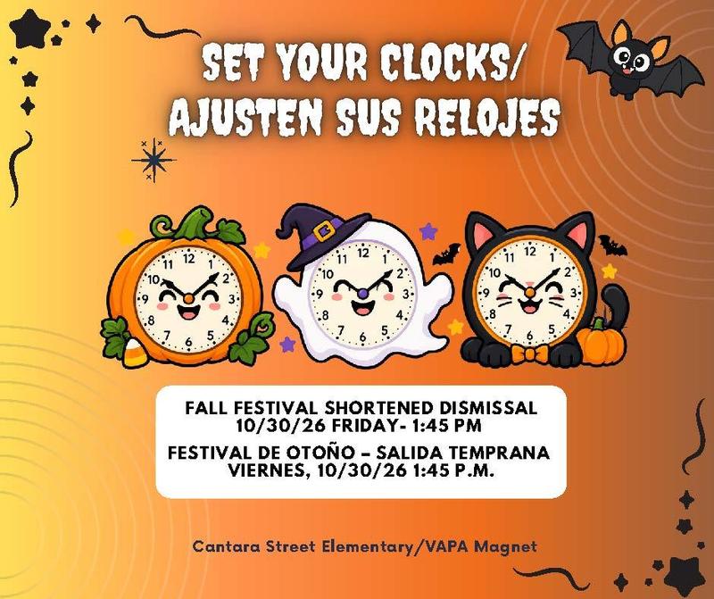 Set your clocks-Reminders
