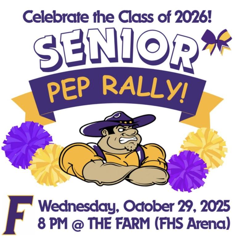 Parents of Seniors: Celebration Pep Rally!