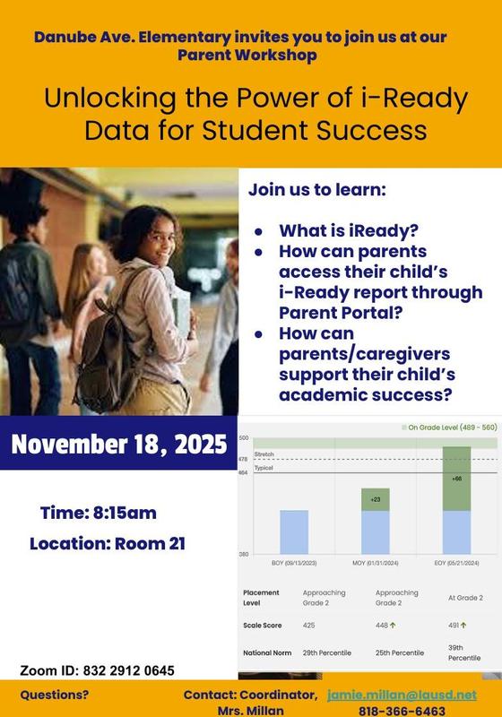 i-Ready Parent Workshop 11-18-25