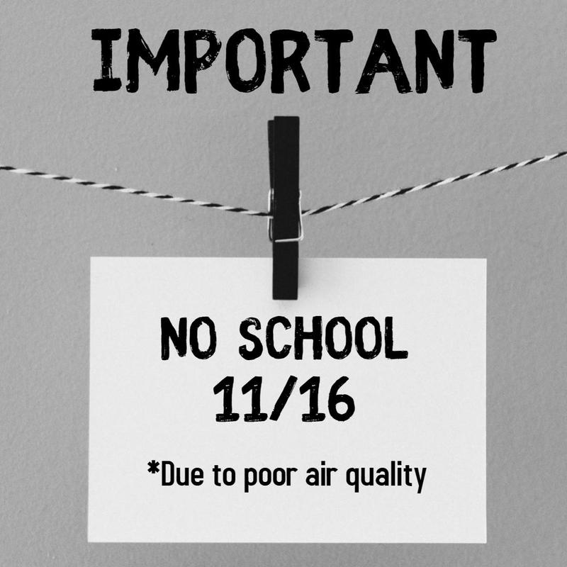 No School, Friday, 11/16 Featured Photo