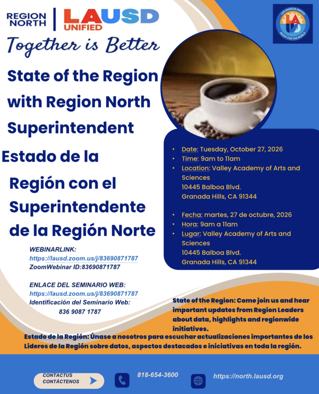 RN Superintendent State of the Region