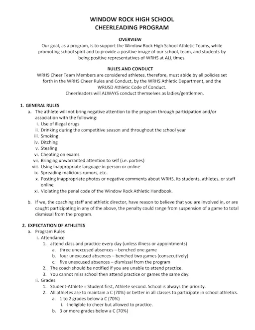 WRHS_Cheer_Program_Rules_Conduct_080825r (PDF)
