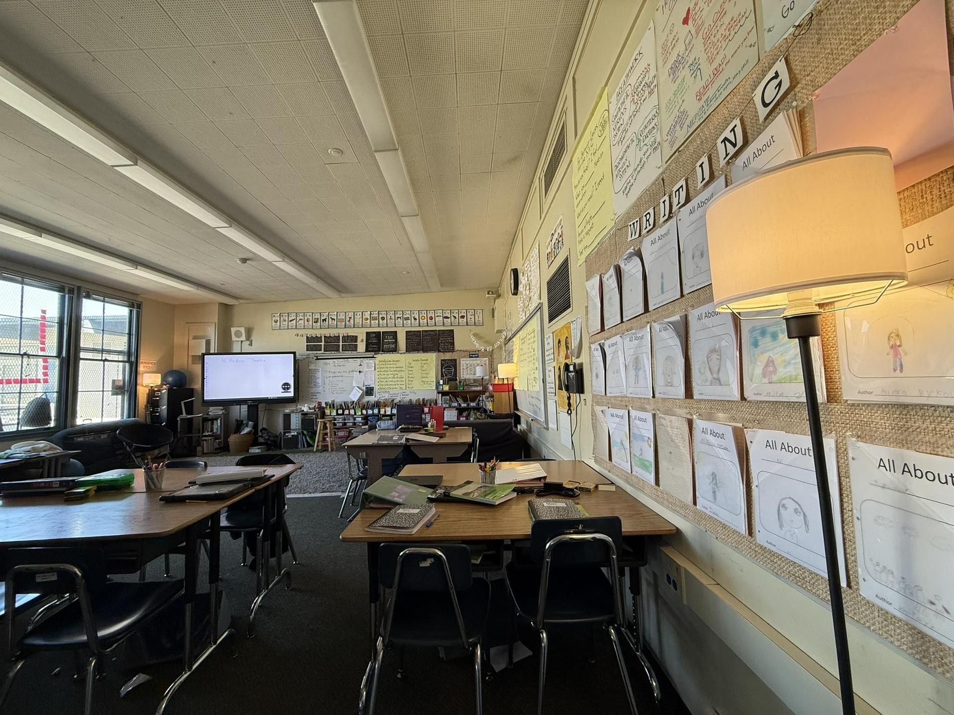 Inside my classroom