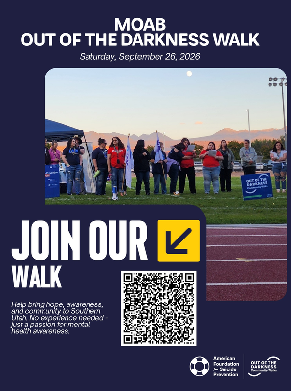 Moab Out of the Darkness Walk Featured Photo