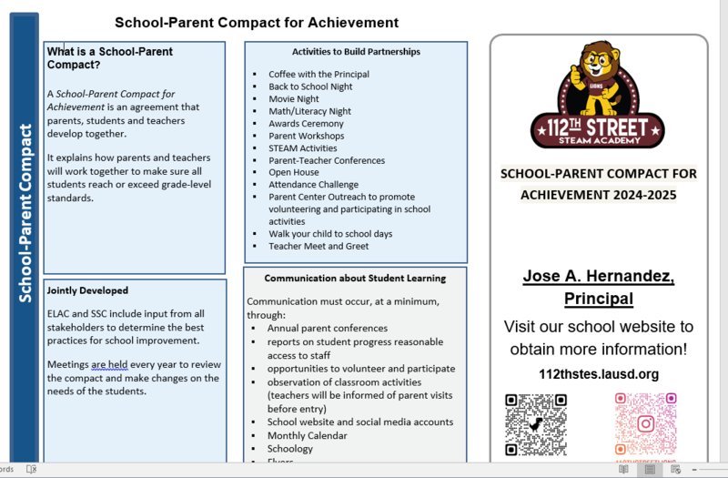 School Parent Compact