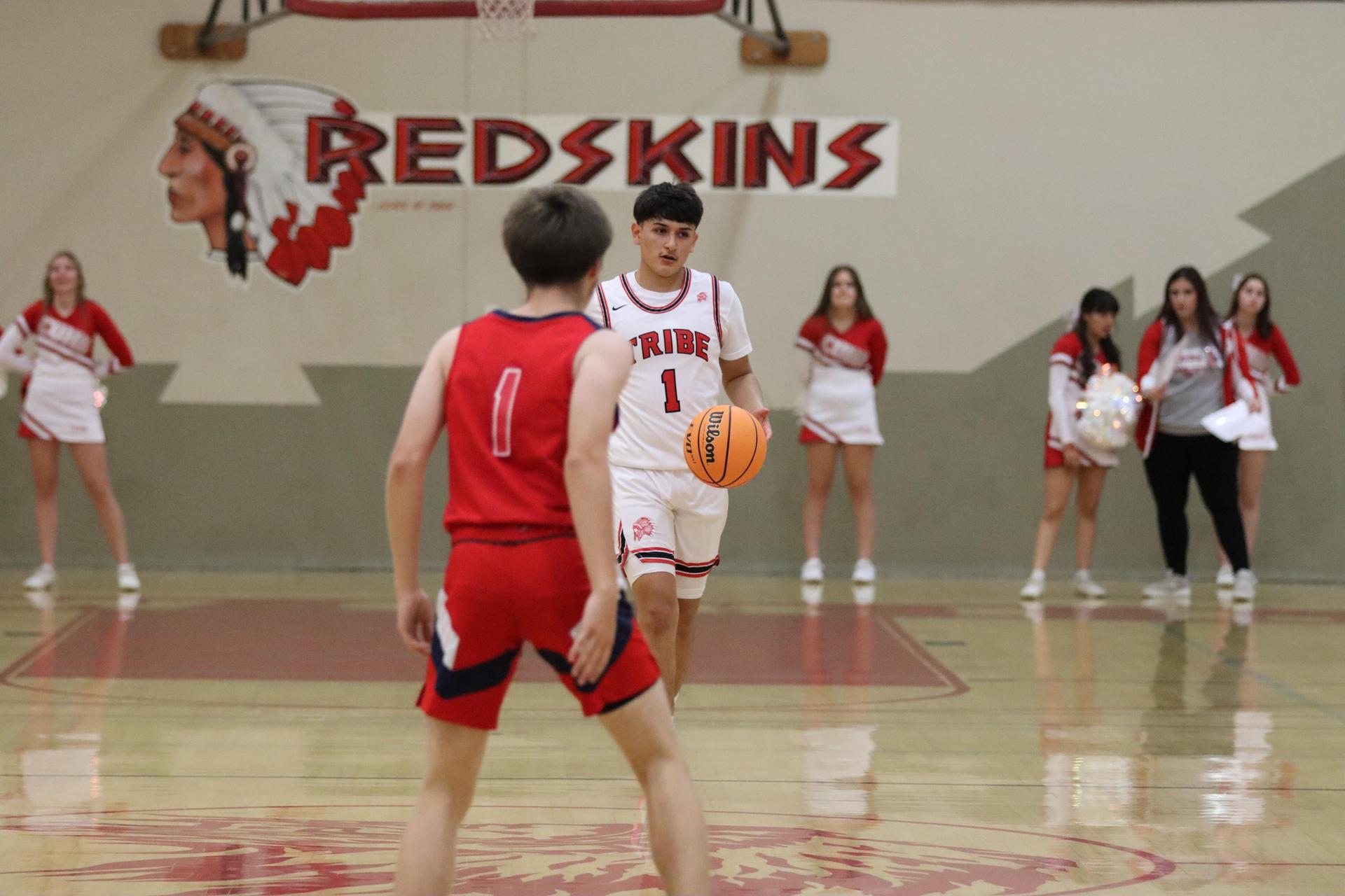 Junior Varisty boys playing against san joaquin memorial