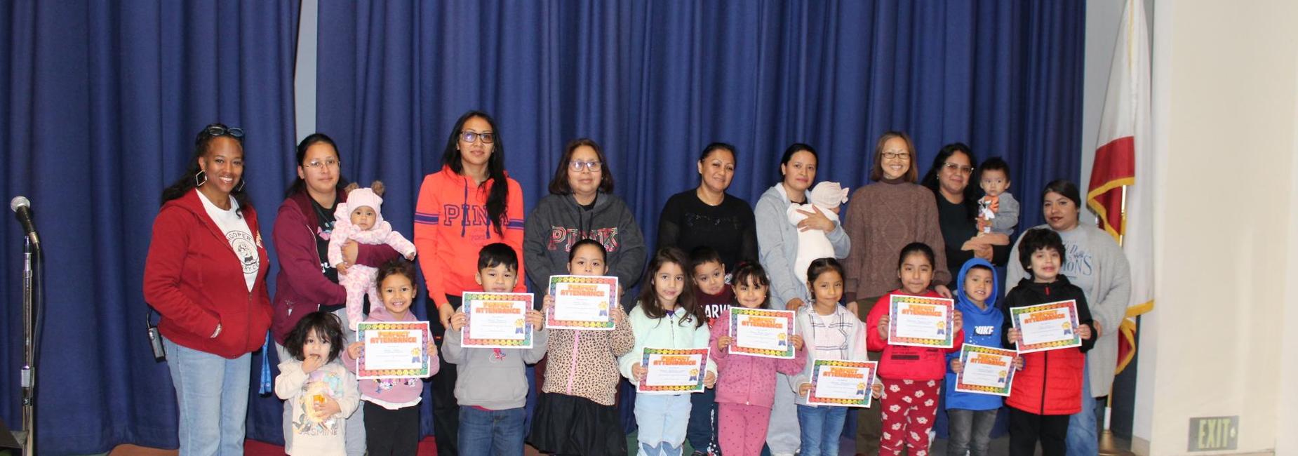 Rm 24 November perfect attendance