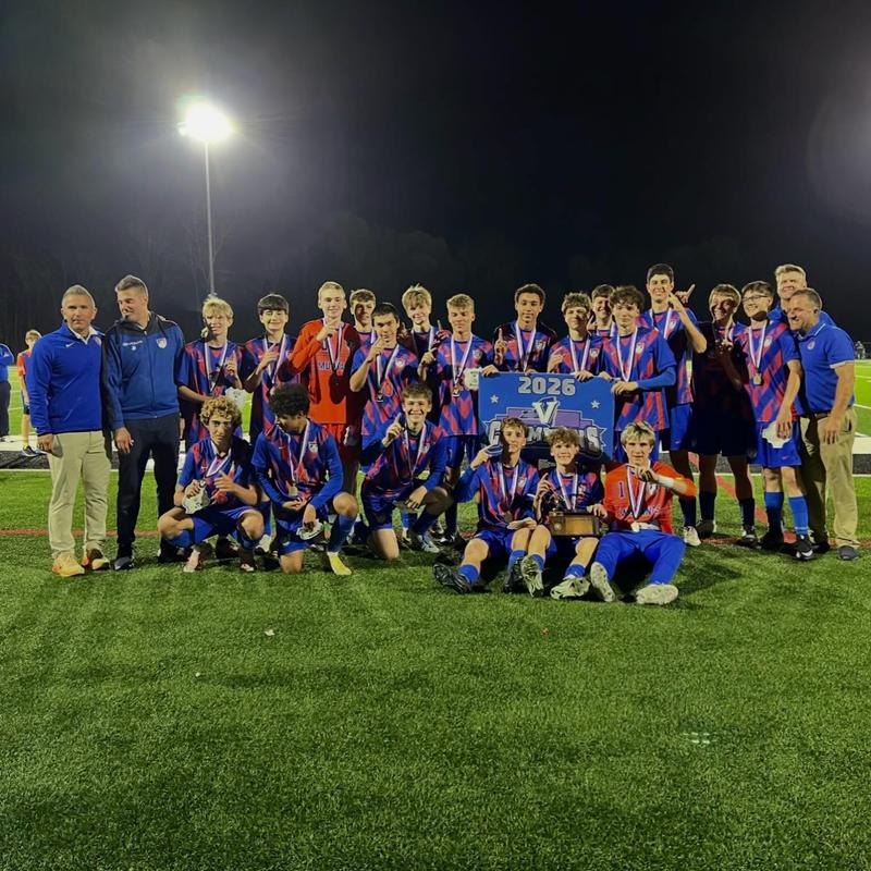 Boys Varsity Soccer Brings Home the Trophy! Featured Photo
