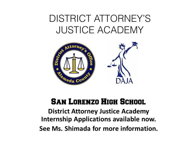 District Attorney's Justice Academy Internship Featured Photo
