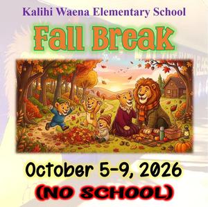 Fall Break 2026