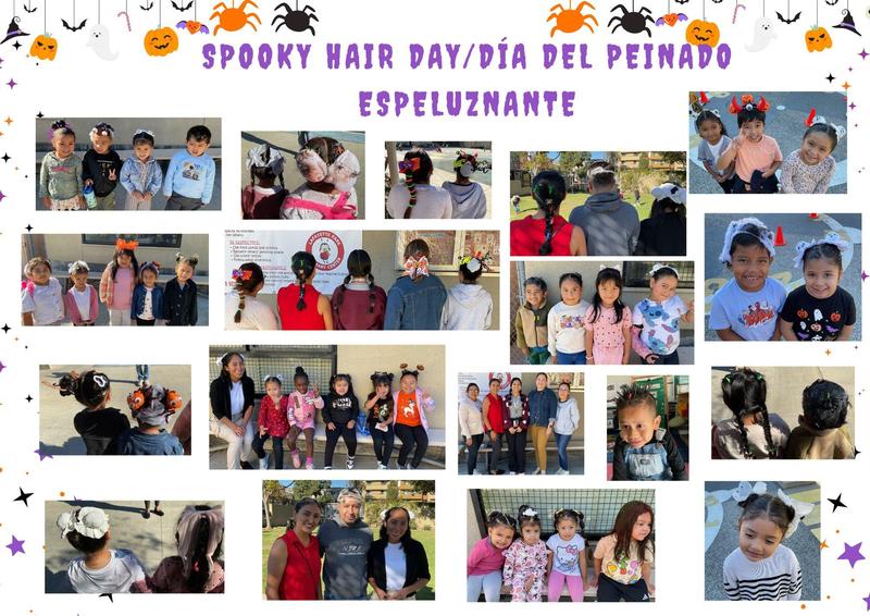 Spooky Hair Day/Día de Peinados Espeluznantes