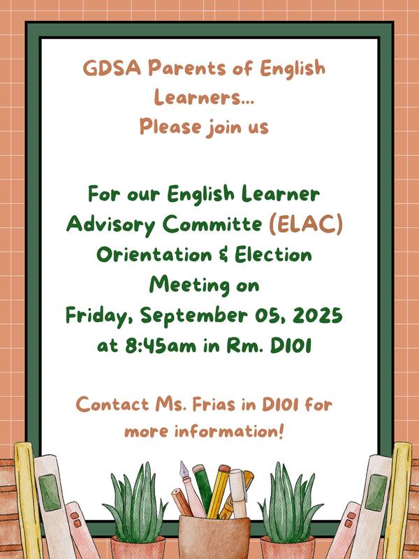 ELAC Parent Meeting