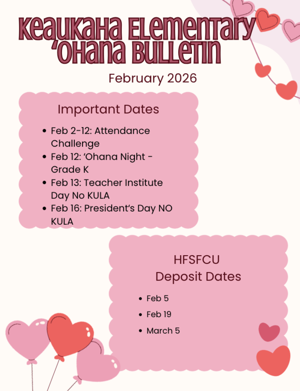 February ʻOhana Bulletin