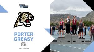 Porter Creasy 200m gold