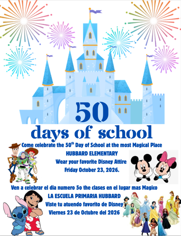 50 Days of School - Disney Day
