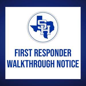 FIRST RESPONDER WALKTHROUGH NOTICE