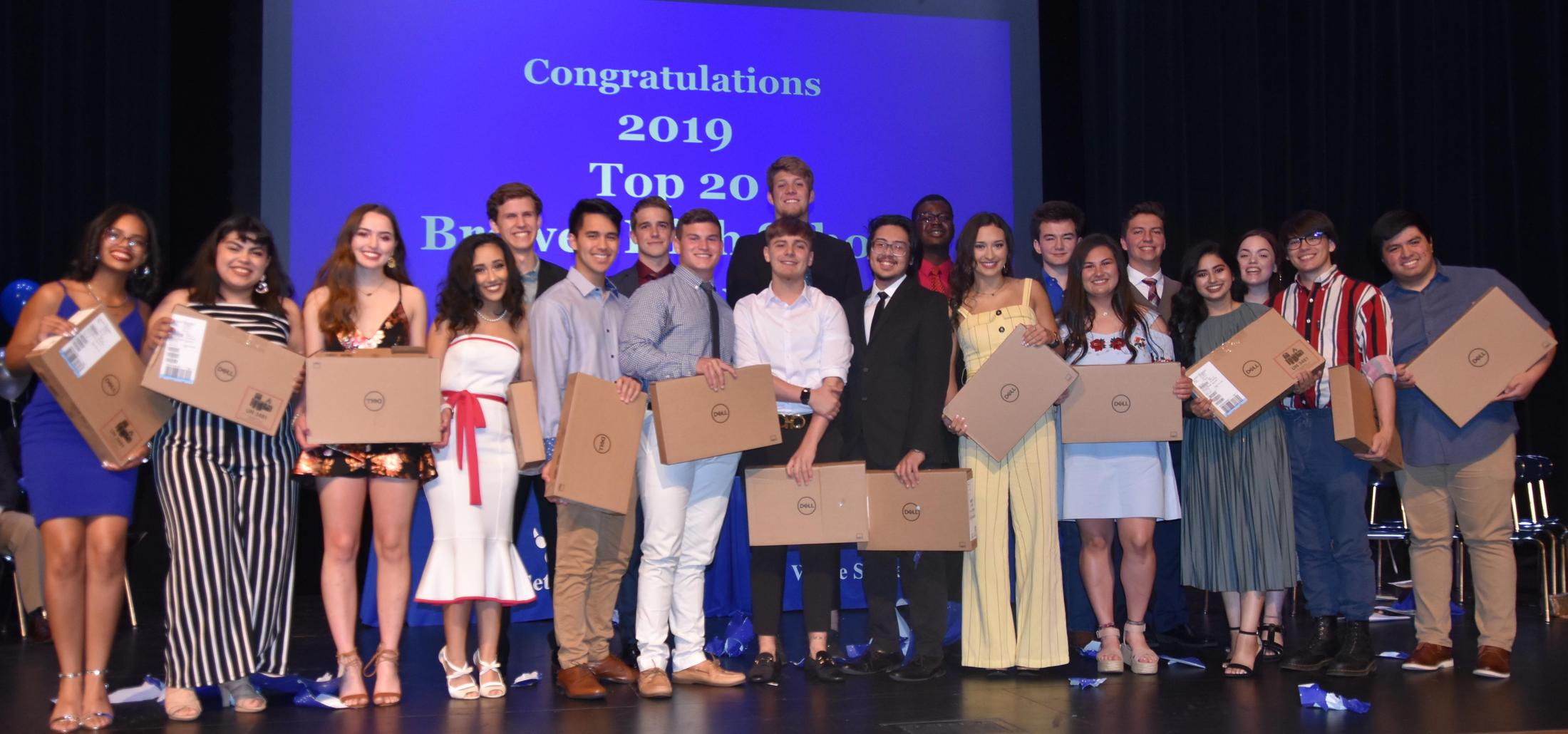 Hats Off Recognition Ceremony District Departments White Settlement ISD