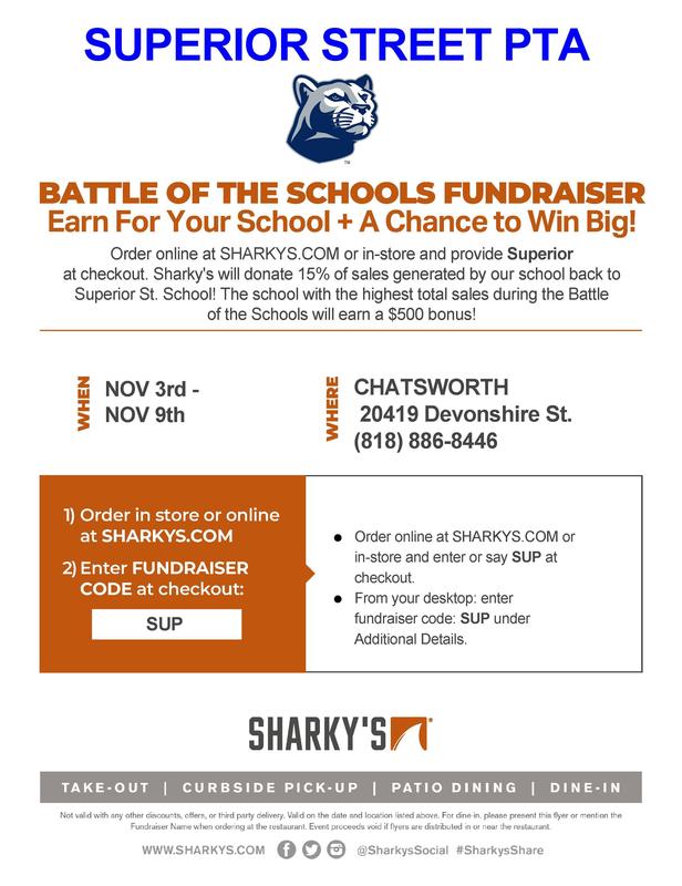 Sharky's Fundraiser