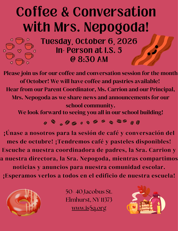 Coffee & Convo Flyer