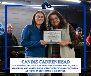 Assistant Band Director Candis Caddenhead