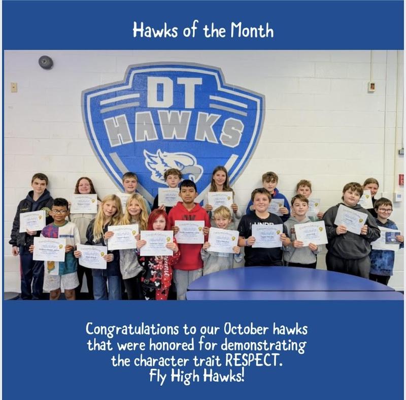 October Hawks of the Month