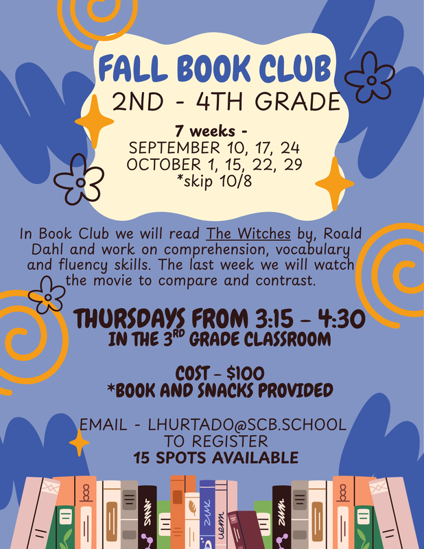 Fall Book Club - Thursdays Starting 9/10 Featured Photo