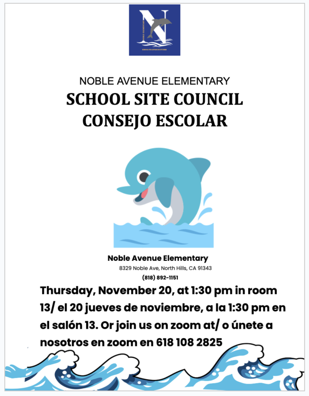 SSC Meeting/ Reunión Consejo Plantel Escolar (SSC) Featured Photo