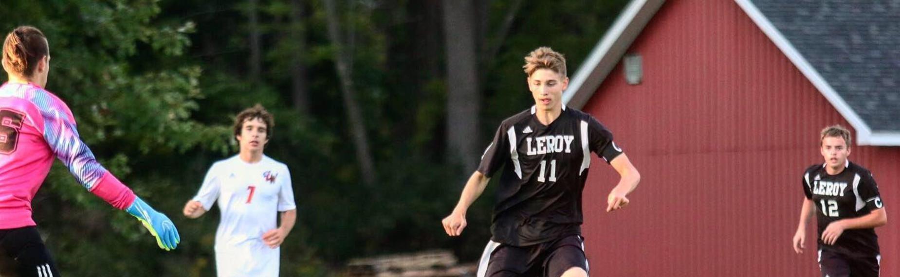 Boys soccer game