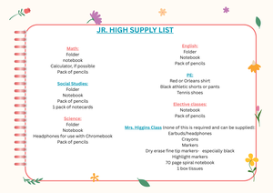 Supplies