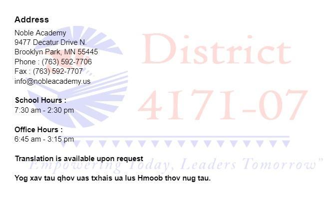 School Information