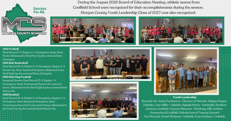 August 2026 Board of Education Student Shout-Outs