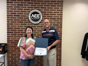 Teacher of the Year Gray