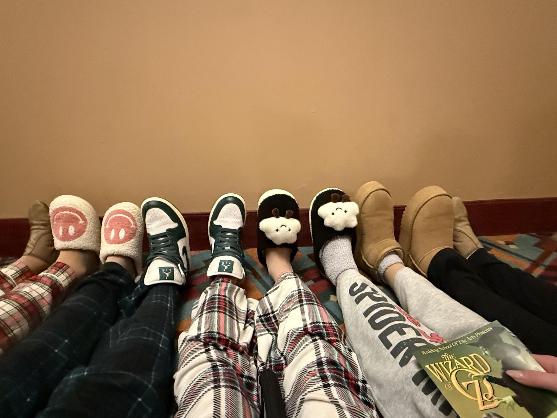 photos of choir and drama students
