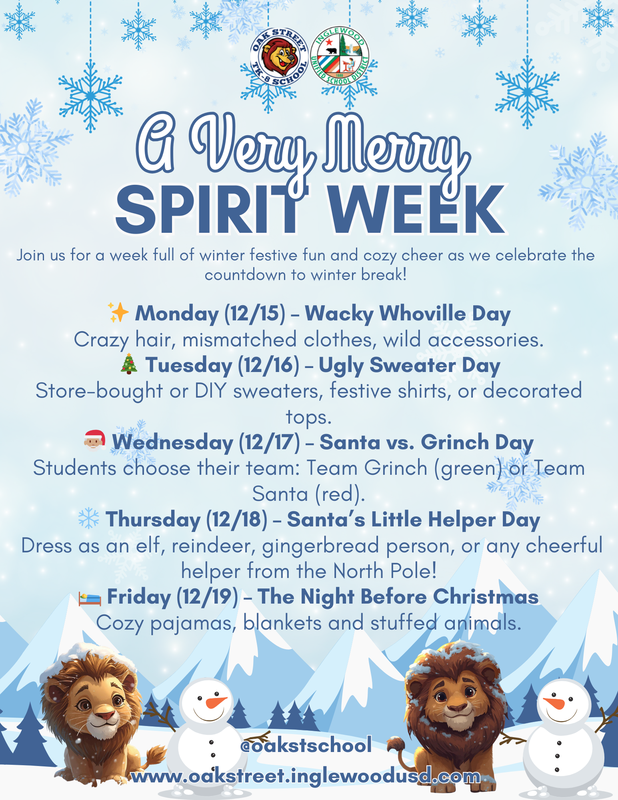 Winter Spirit Week