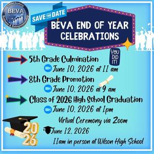 End of Year Celebration Dates