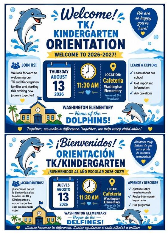 TK & Kinder Parent Orientation