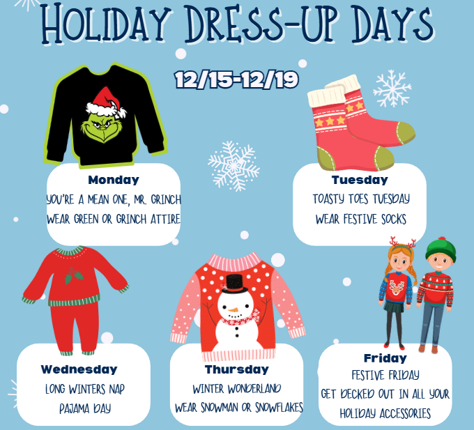 Holiday Spirit Week