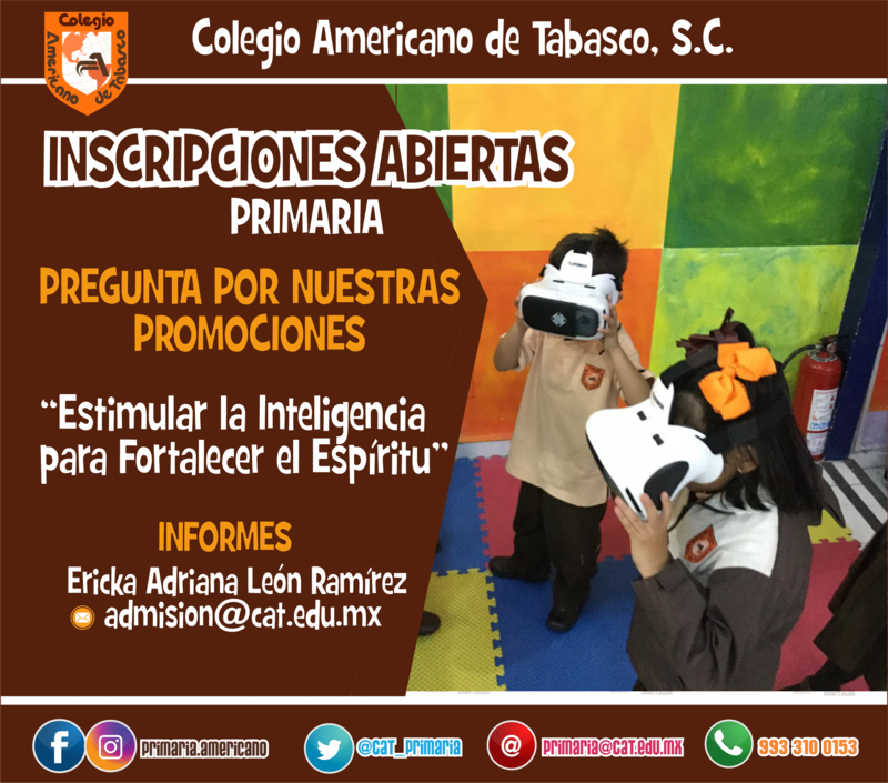 PRIMARIA: INSCRIPCIONES ABIERTAS Featured Photo