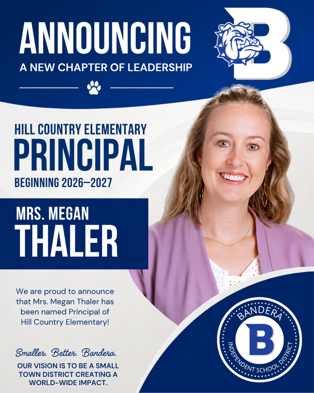 PR Announcement for Mrs. Thaler, new HCE Principal