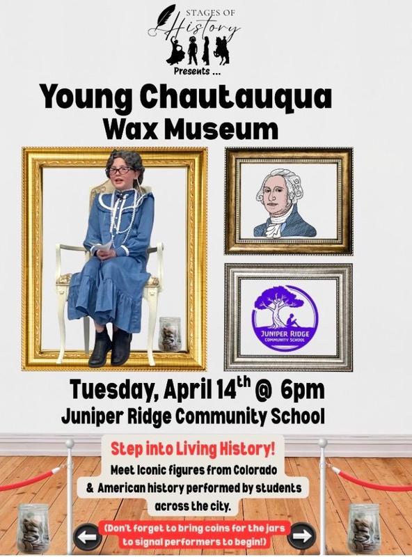 A young person portraying a notable person from history