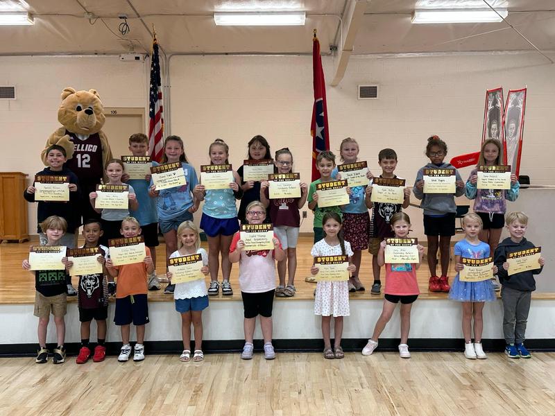 Picture of August 2025 Student of the Month at TPES