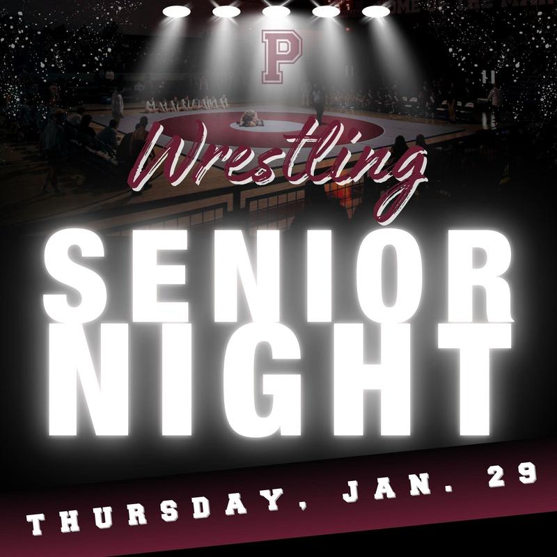 Perry Wrestling Senior Night