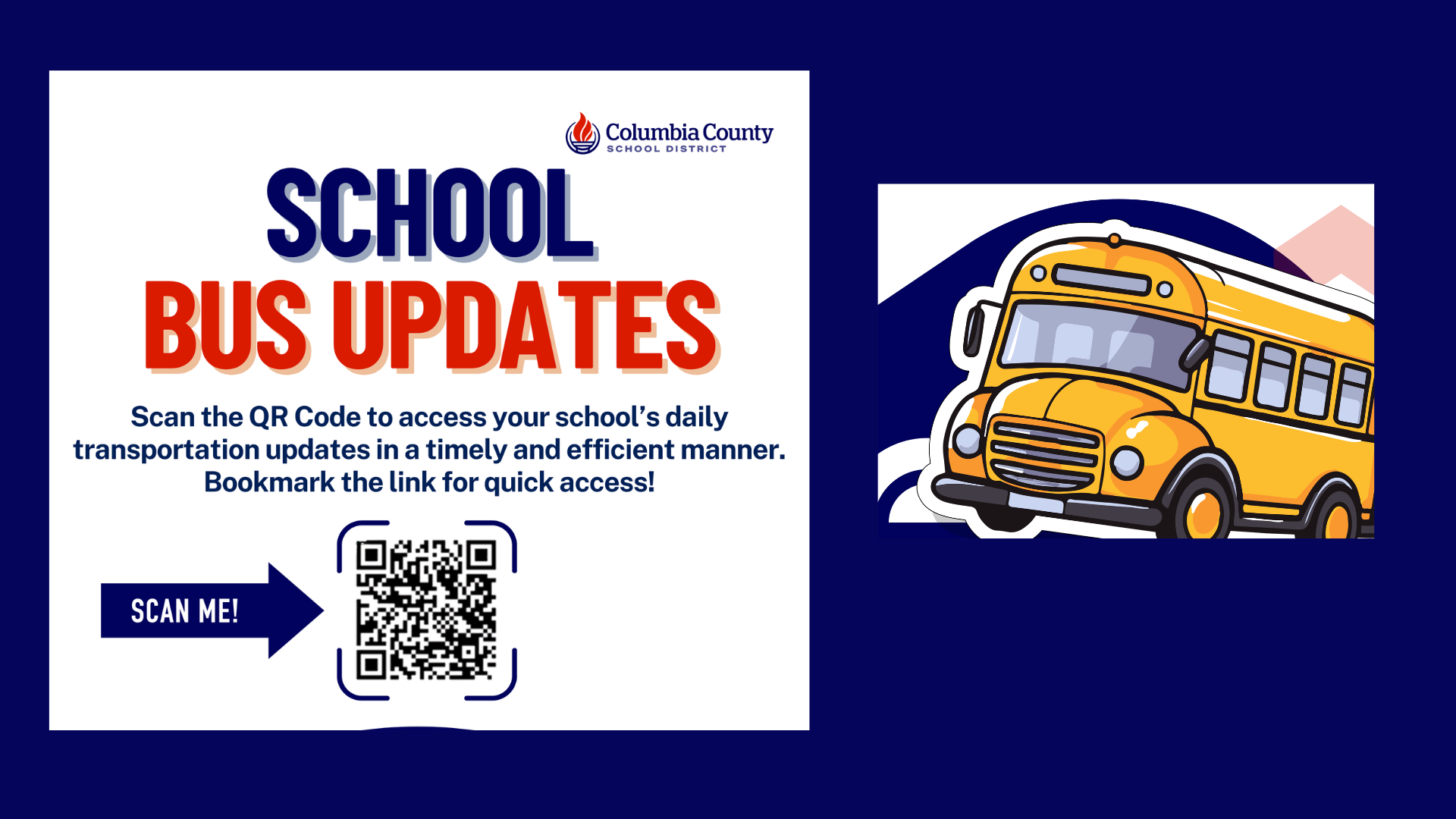 School bus updates