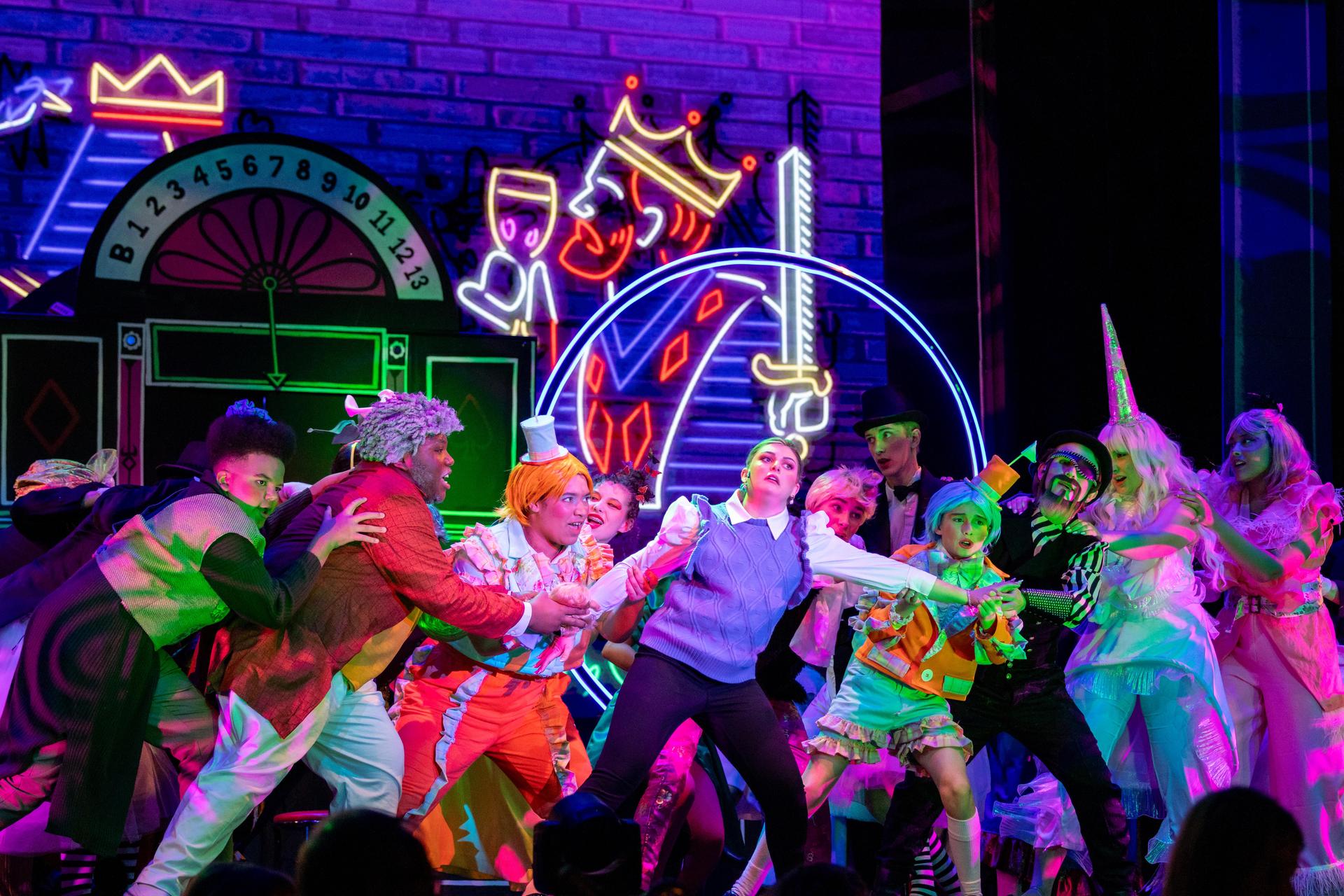 A scene from Wonderland