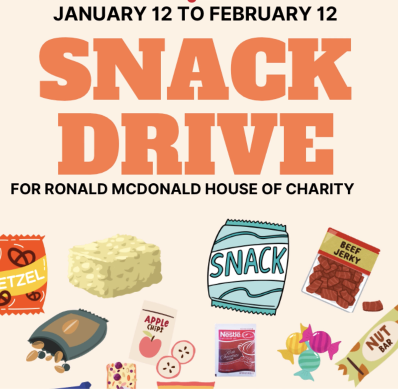 Snack and Pull Tab Drive!