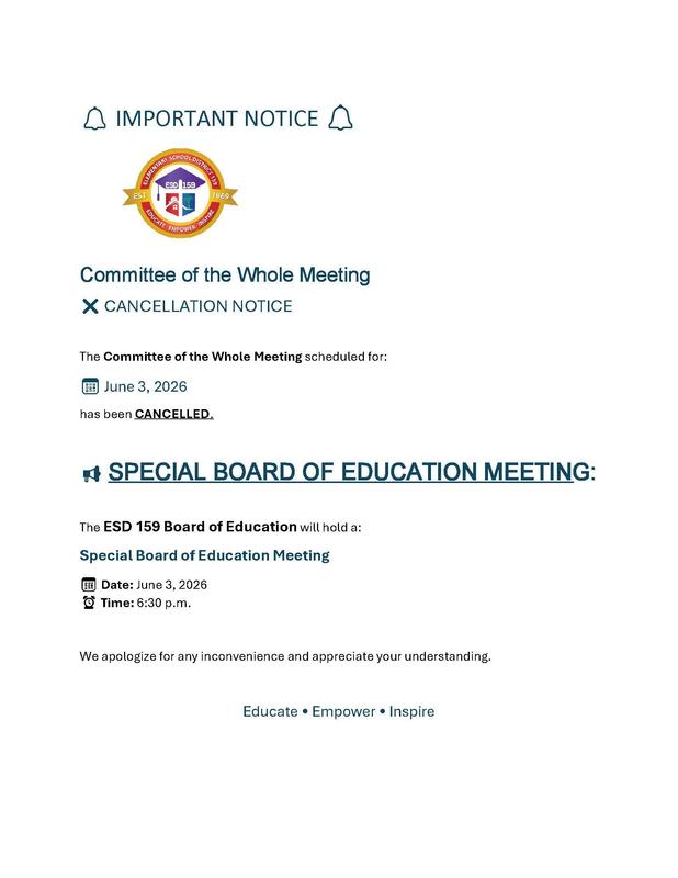 Meeting Cancelled